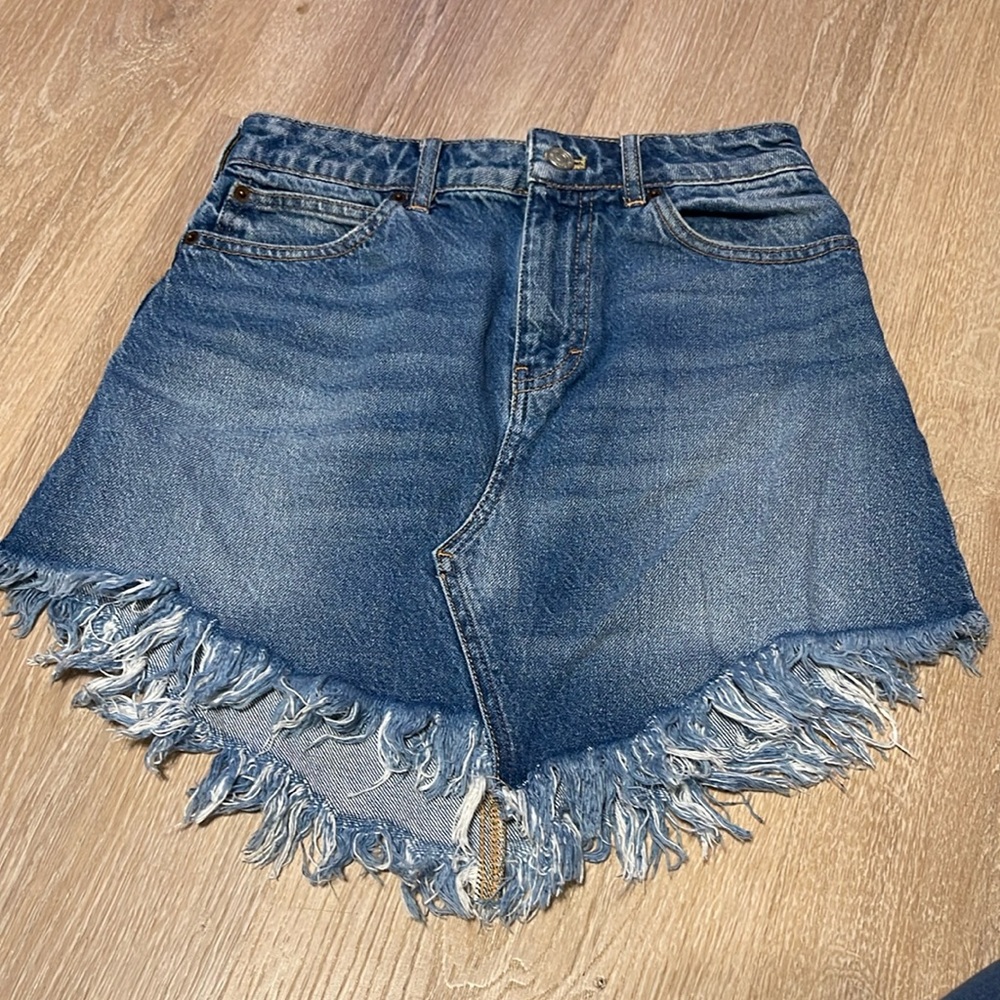 Free people denim skirt size 25 C7